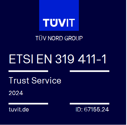 TrustedSite ETSI 102.042 Certification